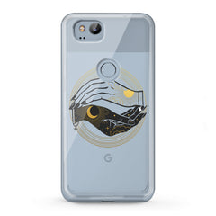 Lex Altern TPU Silicone Google Pixel Case Day Night Merge