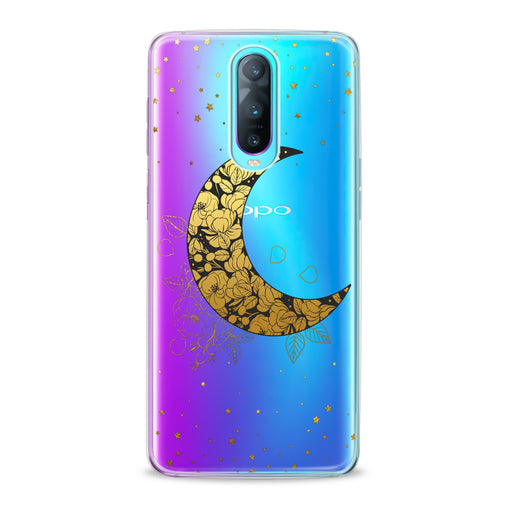 Lex Altern Golden Floral Moon Oppo Case