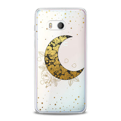 Lex Altern Golden Floral Moon HTC Case