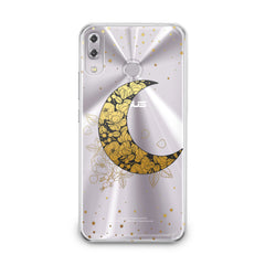 Lex Altern TPU Silicone Asus Zenfone Case Golden Floral Moon