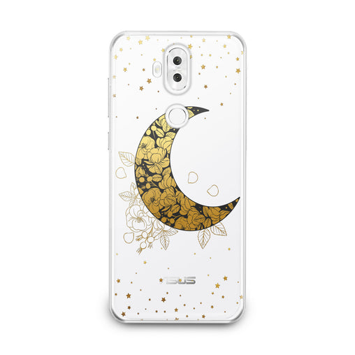 Lex Altern Golden Floral Moon Asus Zenfone Case