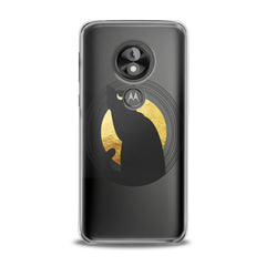 Lex Altern TPU Silicone Motorola Case Bohemian Black Cat