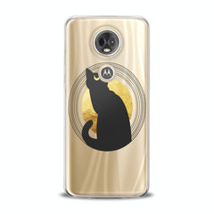 Lex Altern TPU Silicone Motorola Case Bohemian Black Cat