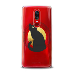 Lex Altern TPU Silicone OnePlus Case Bohemian Black Cat