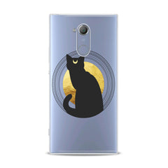 Lex Altern TPU Silicone Sony Xperia Case Bohemian Black Cat