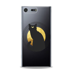 Lex Altern TPU Silicone Sony Xperia Case Bohemian Black Cat