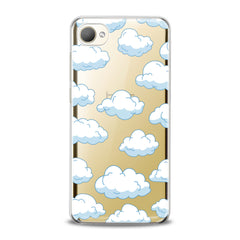 Lex Altern TPU Silicone HTC Case Clouds Pattern