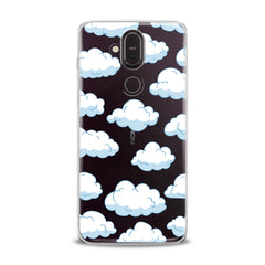 Lex Altern TPU Silicone Nokia Case Clouds Pattern