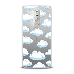 Lex Altern TPU Silicone Nokia Case Clouds Pattern