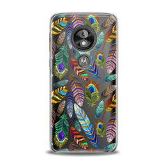 Lex Altern Gentle Feathers Pattern Motorola Case