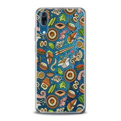 Lex Altern TPU Silicone Huawei Honor Case Sushi Seafood