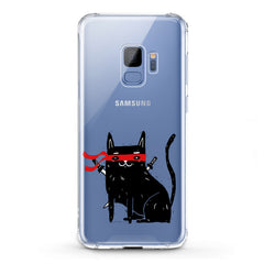 Lex Altern TPU Silicone Samsung Galaxy Case Ninja Cat