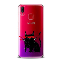 Lex Altern TPU Silicone VIVO Case Ninja Cat