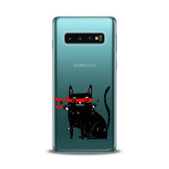 Lex Altern TPU Silicone Samsung Galaxy Case Ninja Cat