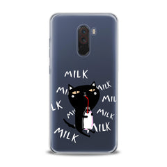 Lex Altern TPU Silicone Xiaomi Redmi Mi Case Black Baby Cat