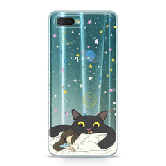 Lex Altern TPU Silicone Oppo Case Feline Sweet Dreams