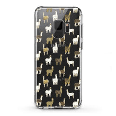 Lex Altern TPU Silicone Samsung Galaxy Case Alpaca Pattern