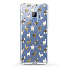 Lex Altern TPU Silicone Samsung Galaxy Case Alpaca Pattern