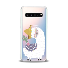 Lex Altern TPU Silicone Samsung Galaxy Case Happy Llama