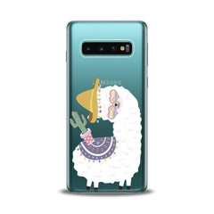 Lex Altern Happy Llama Samsung Galaxy Case