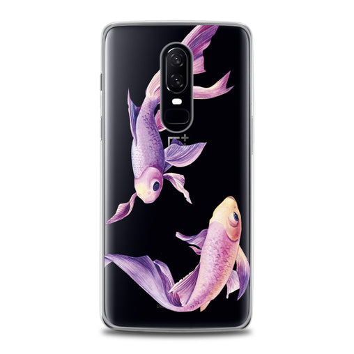 Lex Altern Purple Fishes OnePlus Case