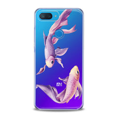 Lex Altern TPU Silicone Xiaomi Redmi Mi Case Purple Fishes