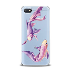 Lex Altern TPU Silicone Xiaomi Redmi Mi Case Purple Fishes