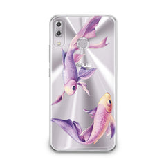 Lex Altern TPU Silicone Asus Zenfone Case Purple Fishes