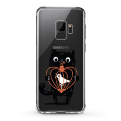 Lex Altern TPU Silicone Samsung Galaxy Case Feline Bird Pet