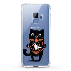 Lex Altern TPU Silicone Samsung Galaxy Case Feline Bird Pet