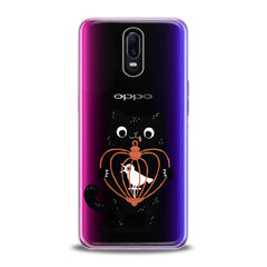 Lex Altern TPU Silicone Oppo Case Feline Bird Pet