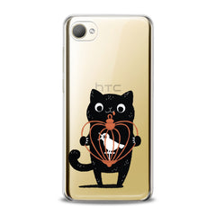 Lex Altern TPU Silicone HTC Case Feline Bird Pet