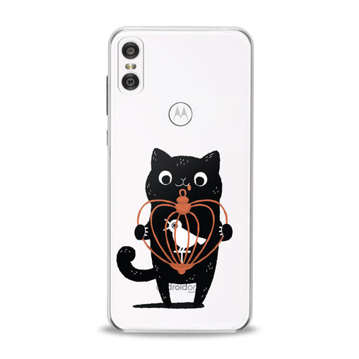 Lex Altern Feline Bird Pet Motorola Case