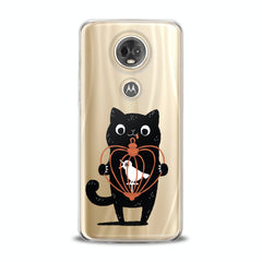 Lex Altern TPU Silicone Motorola Case Feline Bird Pet