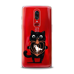 Lex Altern TPU Silicone OnePlus Case Feline Bird Pet