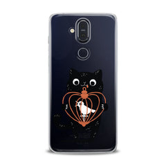 Lex Altern TPU Silicone Nokia Case Feline Bird Pet