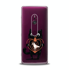 Lex Altern TPU Silicone Sony Xperia Case Feline Bird Pet