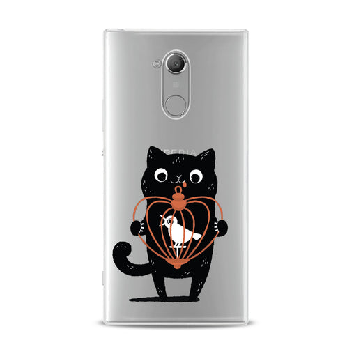 Lex Altern Feline Bird Pet Sony Xperia Case