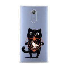 Lex Altern TPU Silicone Sony Xperia Case Feline Bird Pet