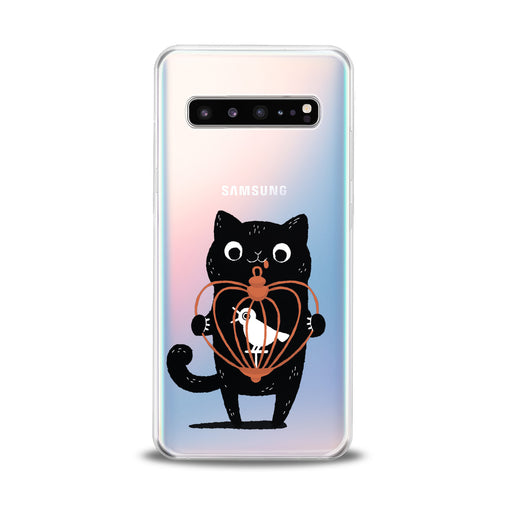 Lex Altern Feline Bird Pet Samsung Galaxy Case