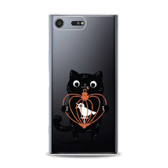 Lex Altern TPU Silicone Sony Xperia Case Feline Bird Pet