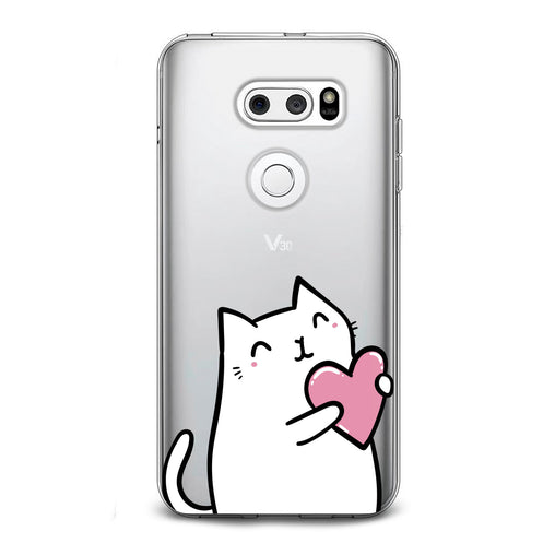 Lex Altern Lovely White Cat LG Case