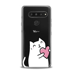 Lex Altern TPU Silicone LG Case Lovely White Cat