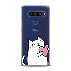 Lex Altern TPU Silicone LG Case Lovely White Cat