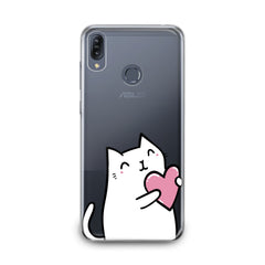 Lex Altern TPU Silicone Asus Zenfone Case Lovely White Cat