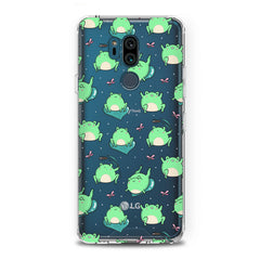 Lex Altern TPU Silicone LG Case Kawaii Frogs Pattern