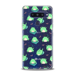 Lex Altern TPU Silicone LG Case Kawaii Frogs Pattern