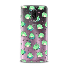 Lex Altern TPU Silicone OnePlus Case Kawaii Frogs Pattern