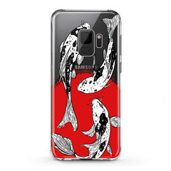 Lex Altern TPU Silicone Samsung Galaxy Case Koi Fishes Painting