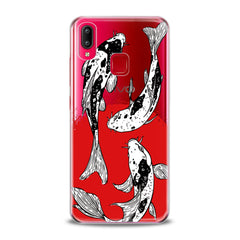 Lex Altern TPU Silicone VIVO Case Koi Fishes Painting